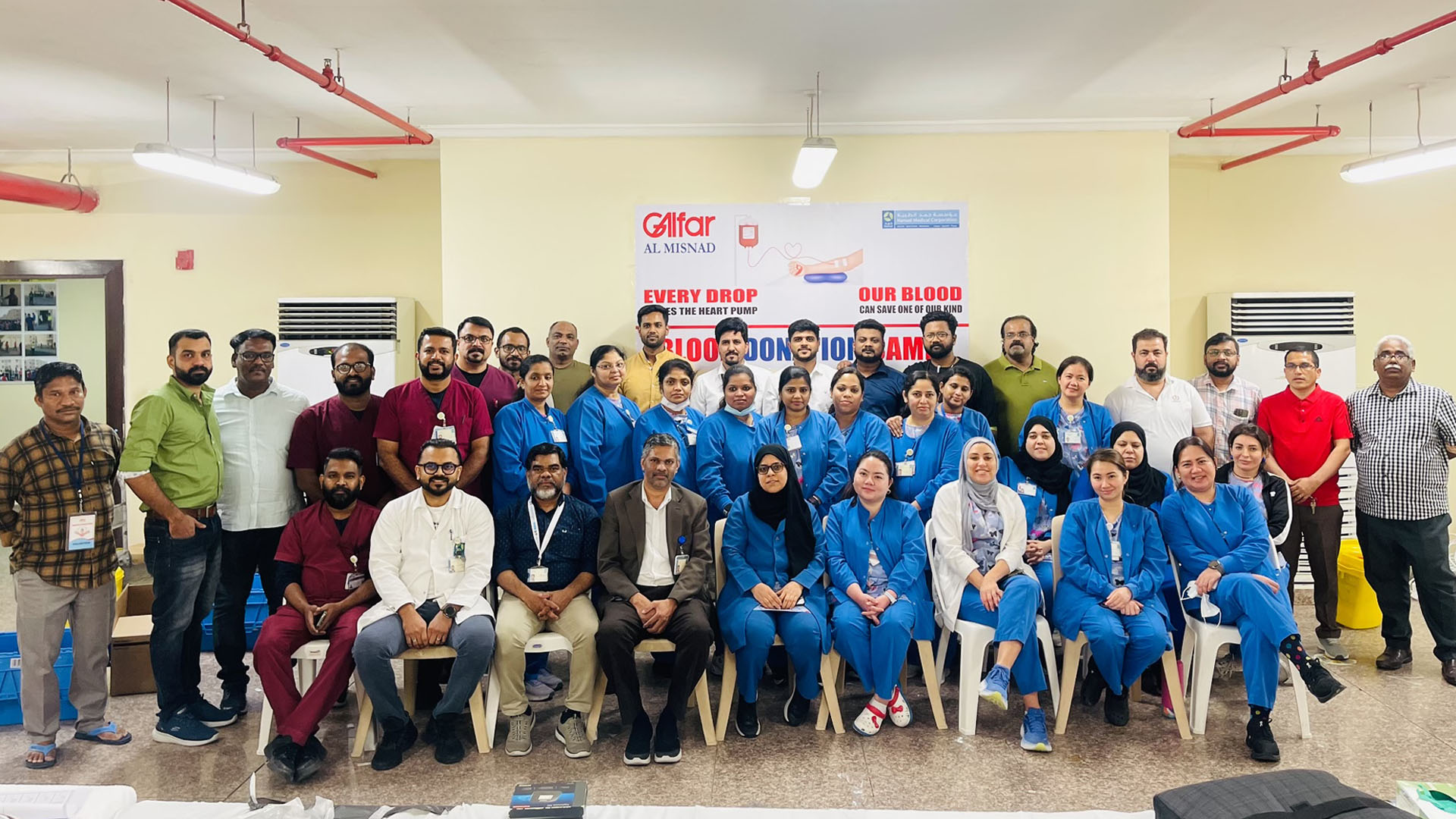 Galfar Blood Donation Drive Breaks Record with 423 Units Collected