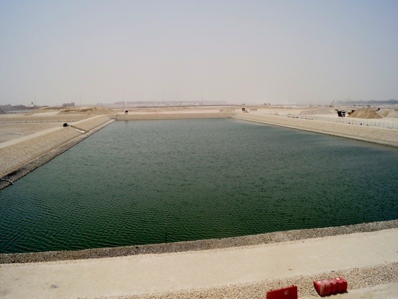 Doha South STP Lagoon